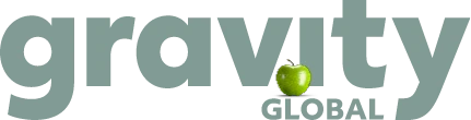 Logo der Übersetzungsagentur Gravity Global.
